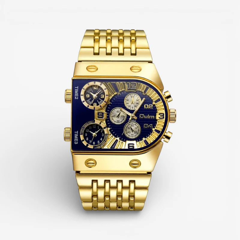 Gideon – Sports Watch with Multi-Time Zone Dial and Adjustable Strap - Image 3