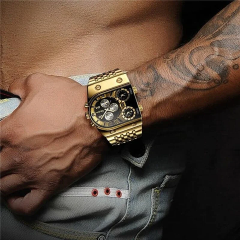 Gideon – Sports Watch with Multi-Time Zone Dial and Adjustable Strap - Image 6