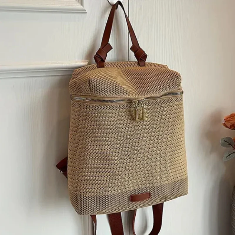Gisela - Backpack with Double Zip & Padded Adjustable Straps - Image 6