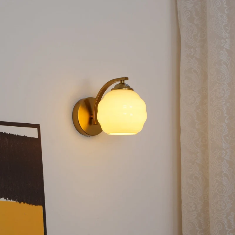 GlowArc – Round LED Wall Lamp with Curved Stand - Image 7