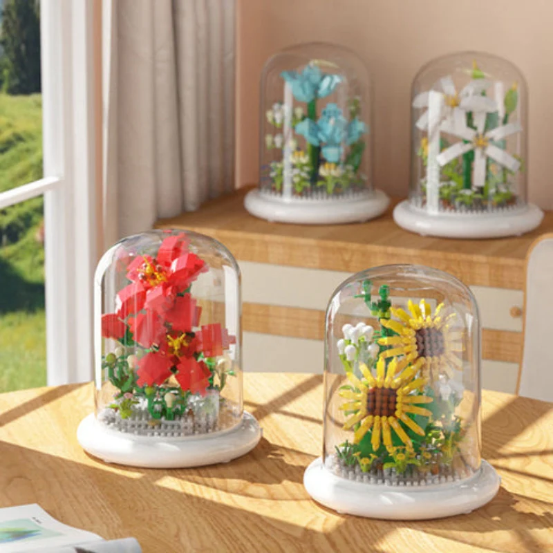 GlowBloom – Decorative Flower Building Blocks with Built-in Lighting - Image 13