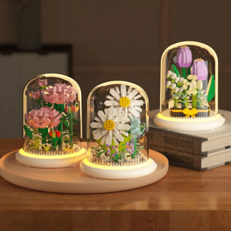 GlowBloom – Decorative Flower Building Blocks with Built-in Lighting - Image 14