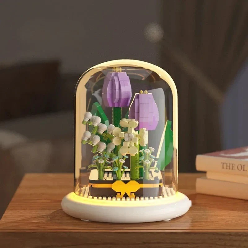 GlowBloom – Decorative Flower Building Blocks with Built-in Lighting - Image 15