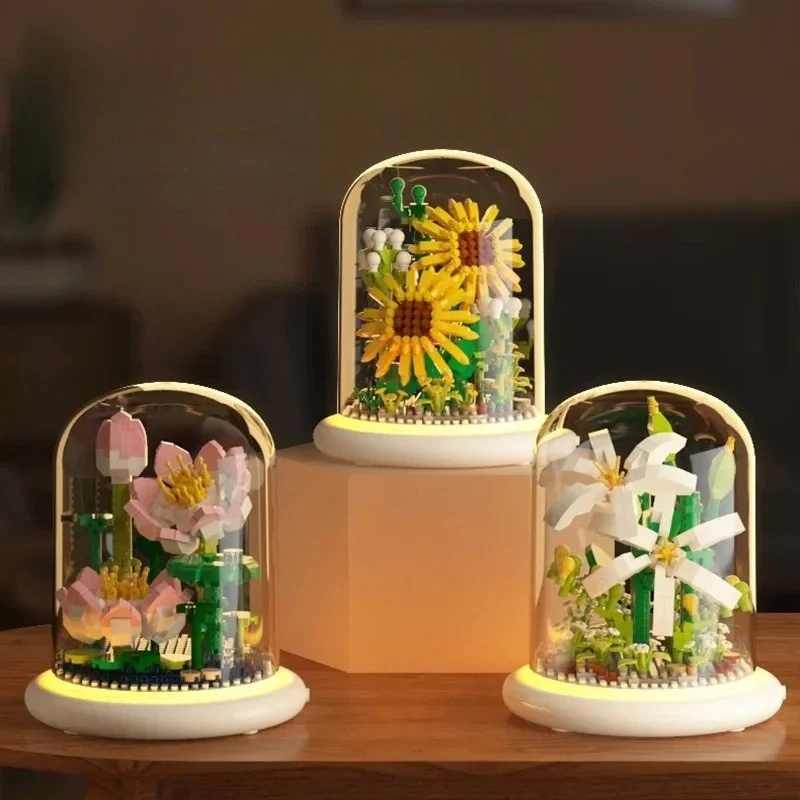 GlowBloom – Decorative Flower Building Blocks with Built-in Lighting - Image 17