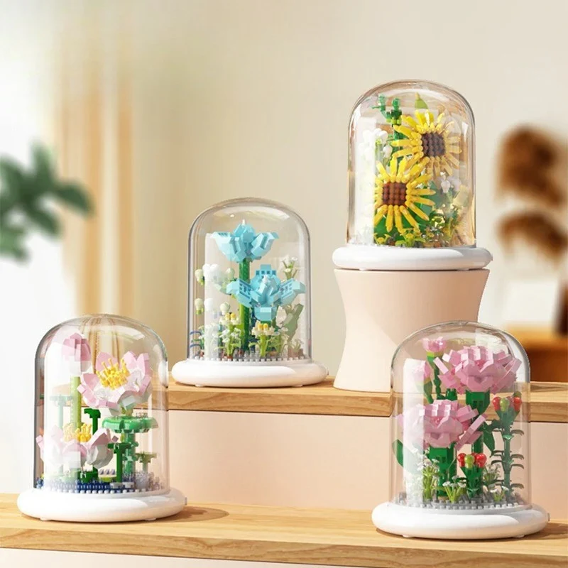 GlowBloom – Decorative Flower Building Blocks with Built-in Lighting - Image 18