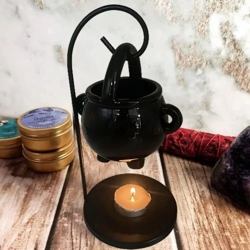 GlowCurve – Candle Holder with Curved Stand and Aroma Diffuser - Image 3