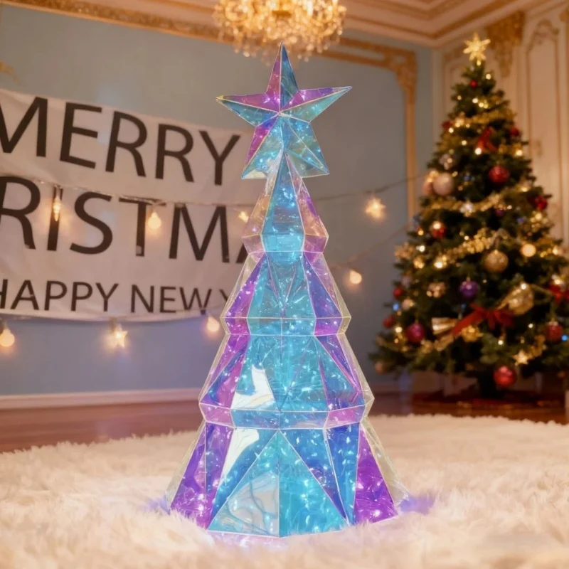 GlowFest – LED Light with Star and Tree Design - Image 3