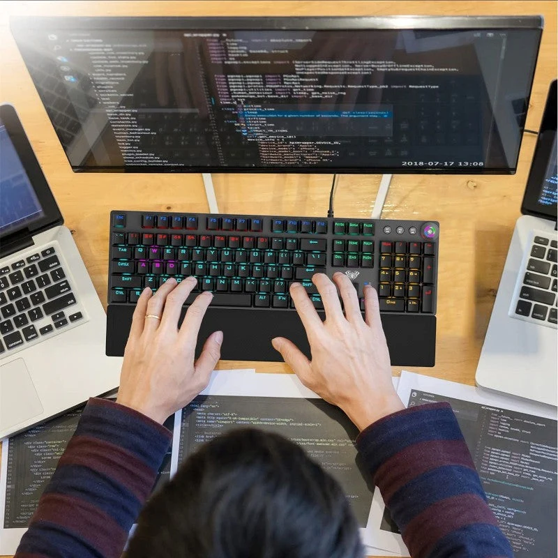 GlowKeys – Compact RGB Keyboard with Backlight - Image 4