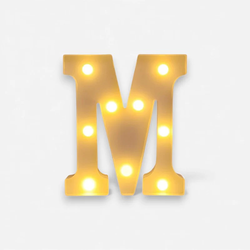 GlowLetter – Decorative LED letter with a modern design - Image 13