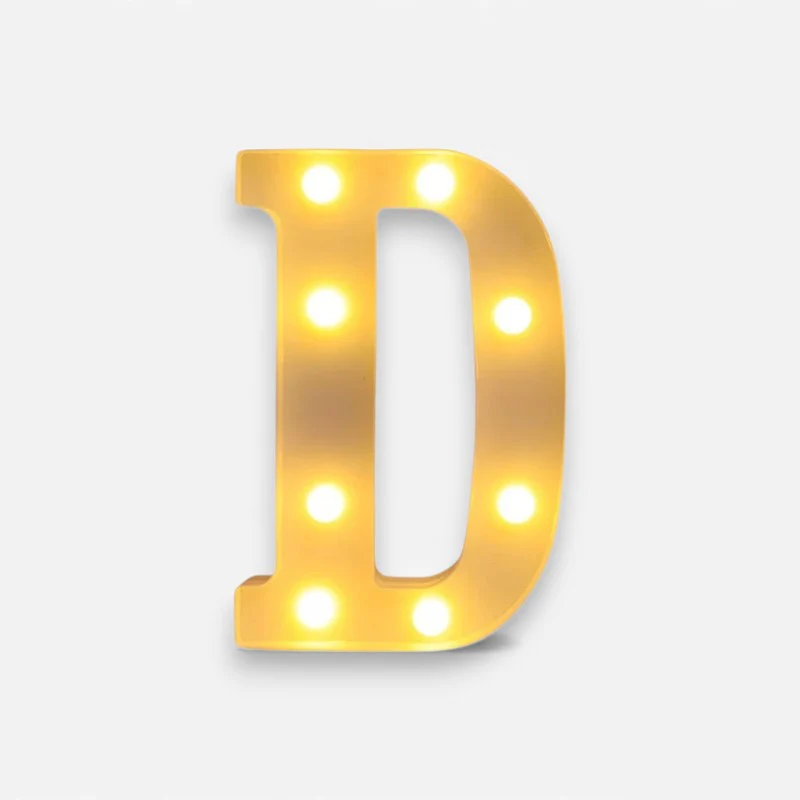 GlowLetter – Decorative LED letter with a modern design - Image 4