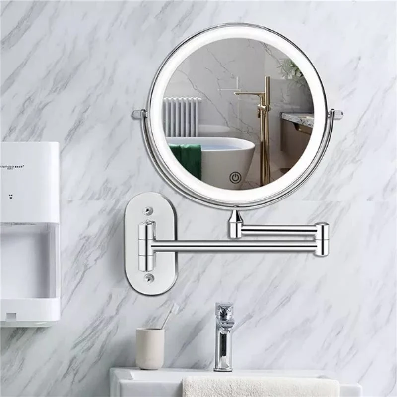 GlowMirror – Round makeup mirror with light - Image 3