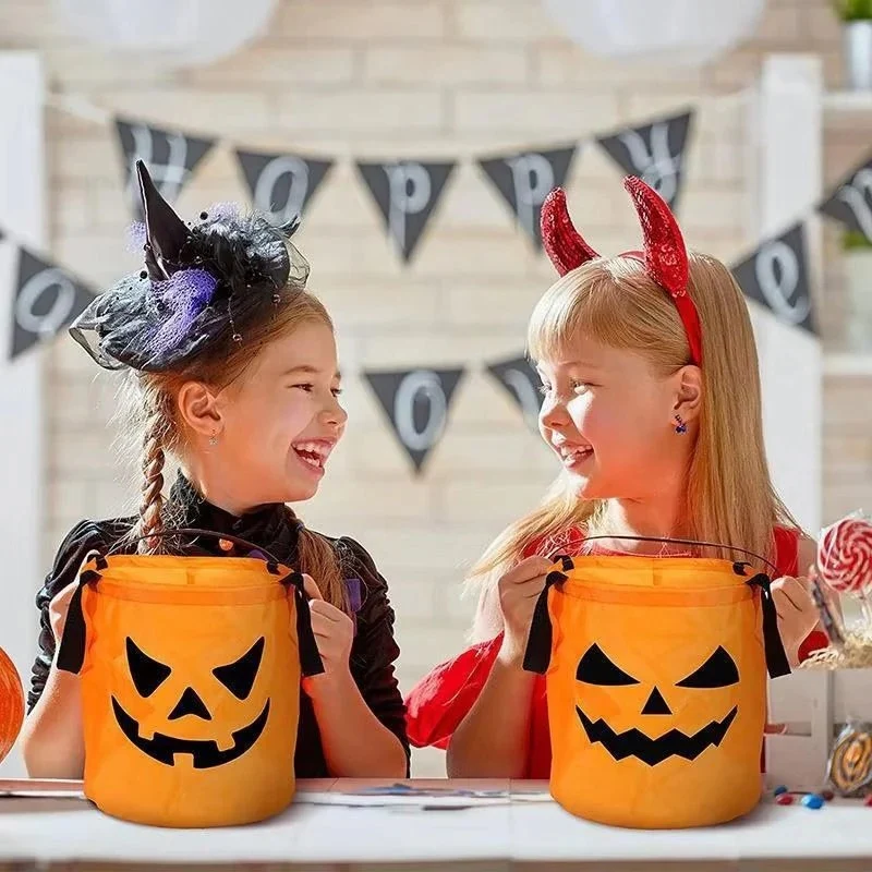 GlowPump – LED Lighted Bucket with Pumpkin Design - Image 7