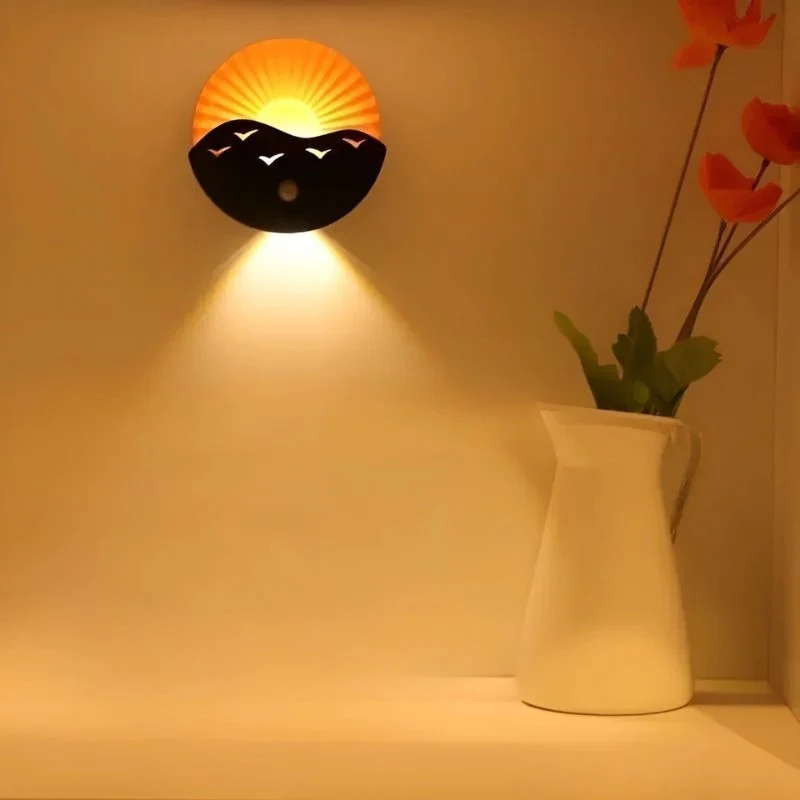 GlowSense – Rechargeable LED Wall Lamp with Motion Sensor - Image 2