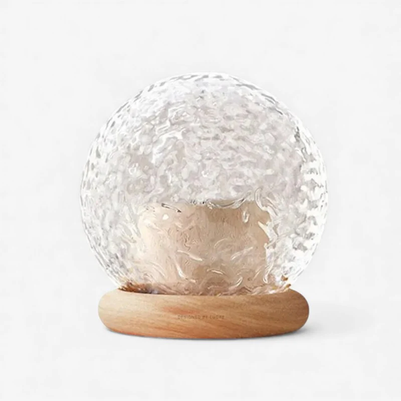 HaloGlow – Desk Lamp with Round Base Design