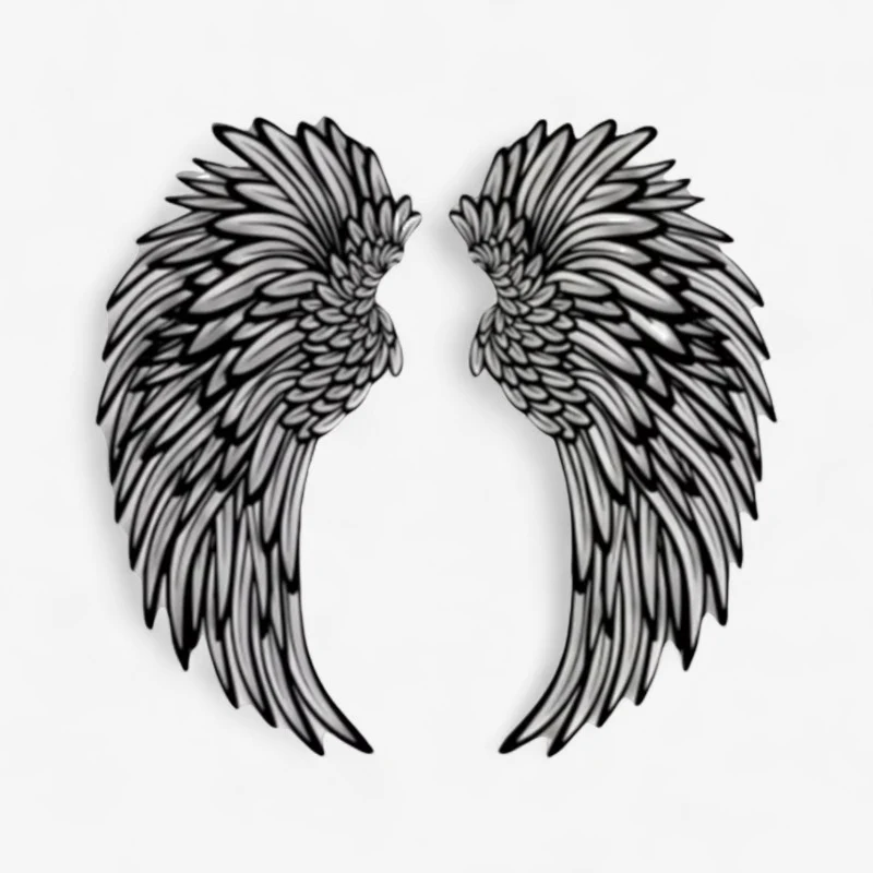 HaloGlow – Angel Wing Wall Decoration with LED Lighting