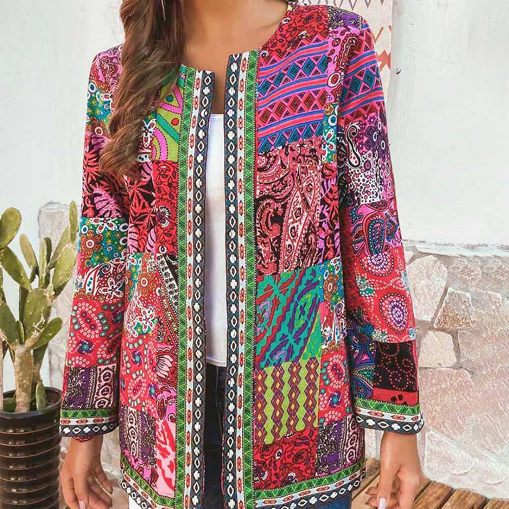 Hanna – Printed Jacket with Long Sleeves & Relaxed Fit - Image 6