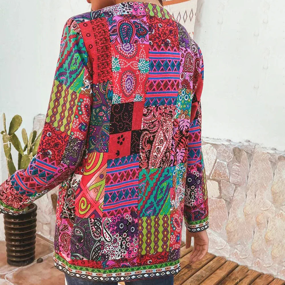 Hanna – Printed Jacket with Long Sleeves & Relaxed Fit - Image 7