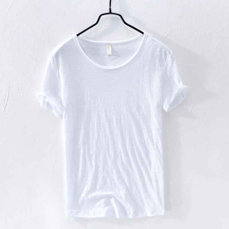 Harry – Loose Fit Round Neck Short Sleeve Shirt - Image 7