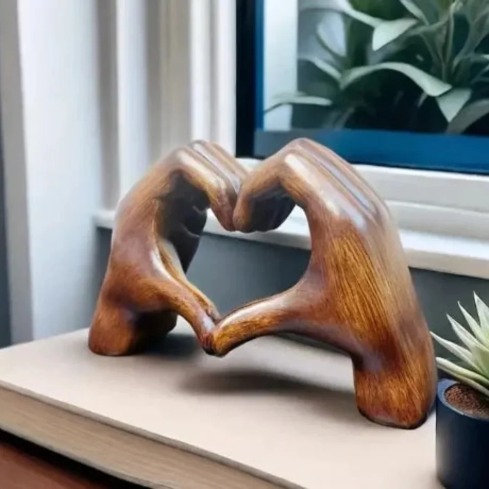 HeartCraft – Handmade Love Symbol Sculpture for Decoration - Image 3