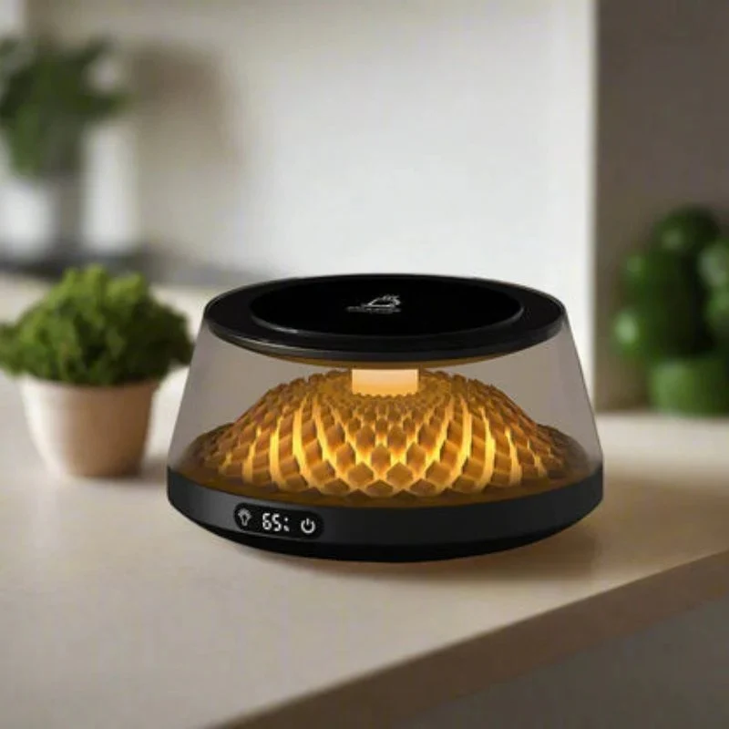 HeatMate – Portable Coffee Mug Warmer with Multicolor Lights - Image 3