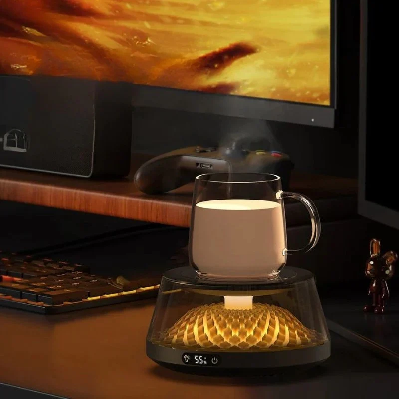 HeatMate – Portable Coffee Mug Warmer with Multicolor Lights - Image 7
