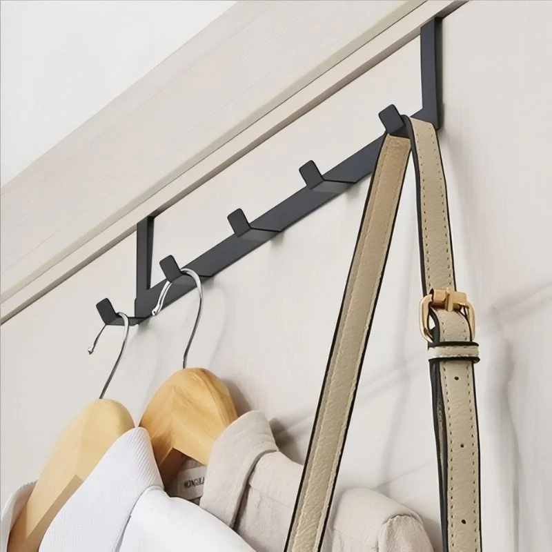 HomeFlex – Five-Hook Door Hanger with Curved Stand - Image 3
