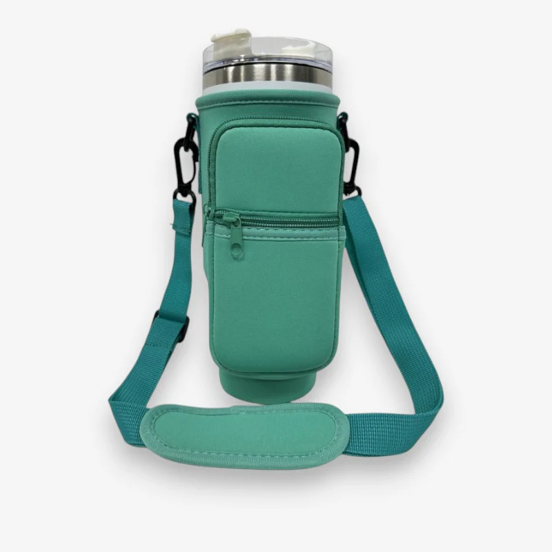 HydraCarry – Compact Tumbler Bag with Phone Pocket and Strap - Image 3