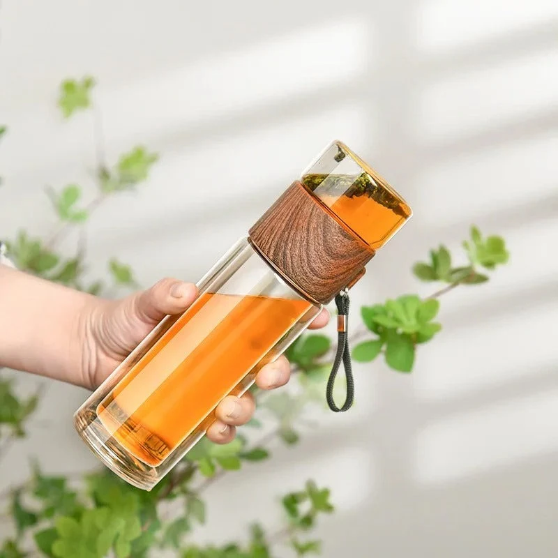 HydraFlow – Transparent Round Infuser Water Bottle - Image 6