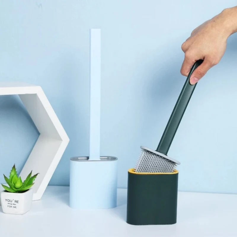 HygiePro – Long-Handled Toilet Brush with Flexible Brush Head - Image 6