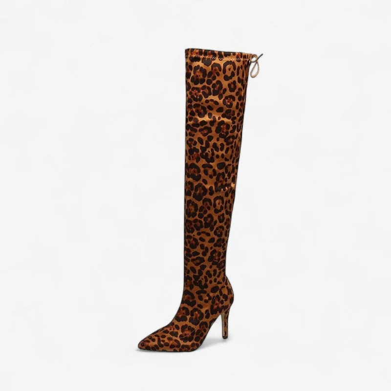 Isabella – Knee-high high heel boots with an over-the-knee design - Image 3