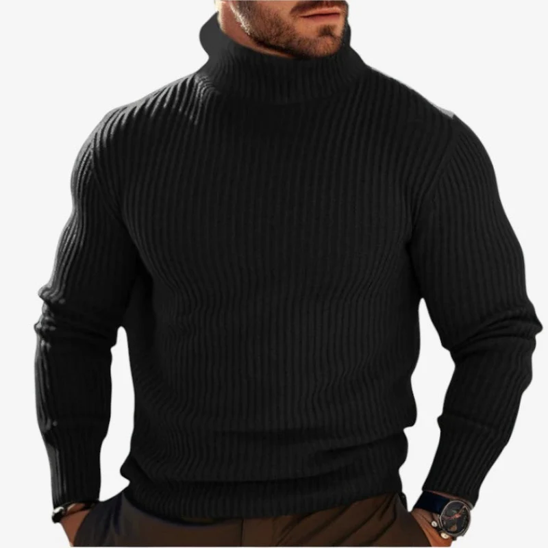 Jarvin – Slim-fit Long Sleeve Turtleneck - Image 3