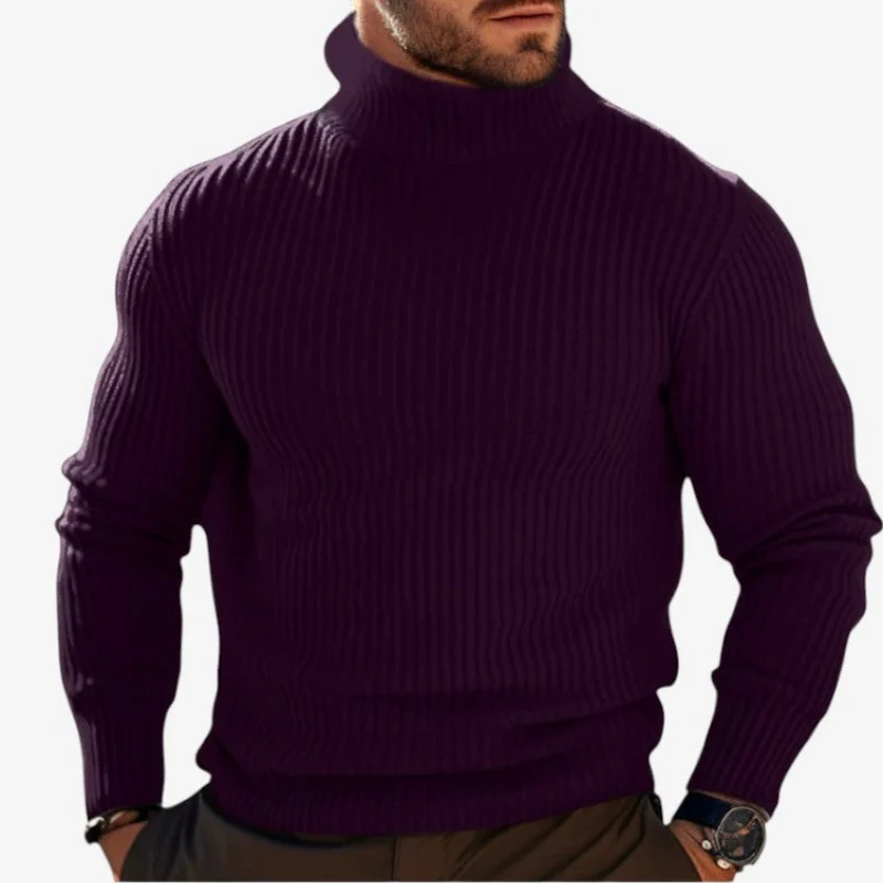 Jarvin – Slim-fit Long Sleeve Turtleneck - Image 4