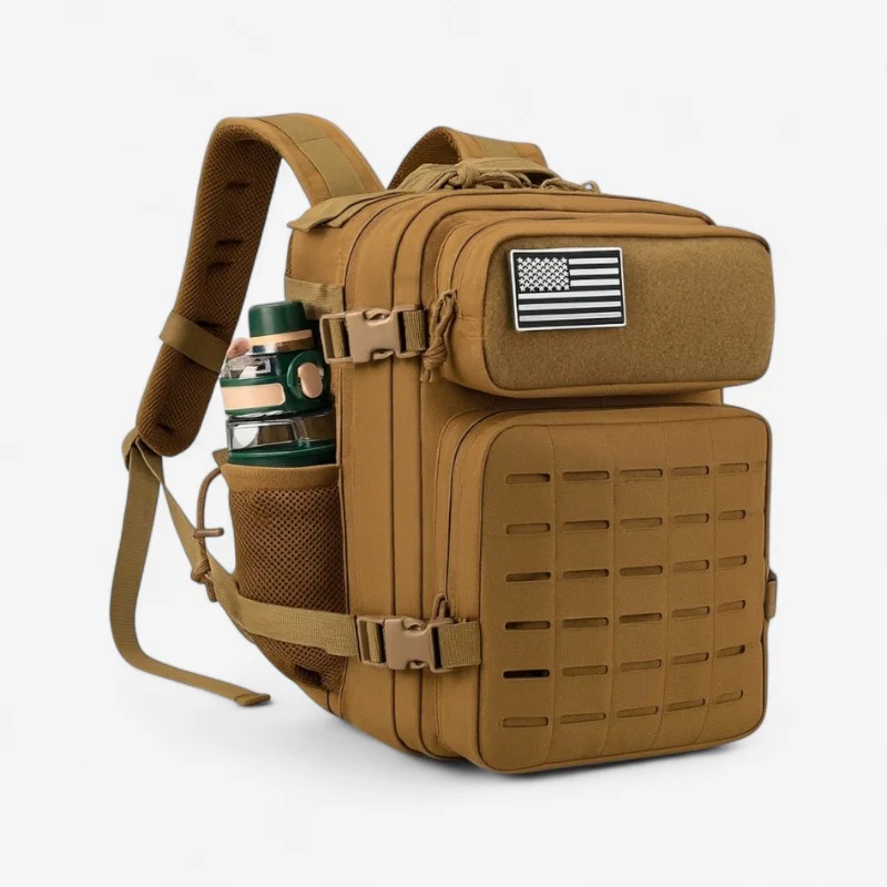 Joris – Backpack with Multiple Zipper Pockets and Adjustable Shoulder Straps - Image 4