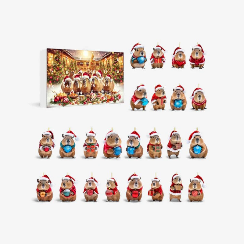 KapiFest – Christmas Advent Calendar with Capybara Toys