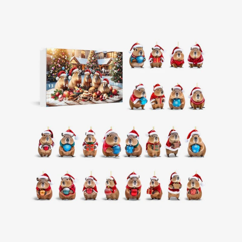 KapiFest – Christmas Advent Calendar with Capybara Toys - Image 2