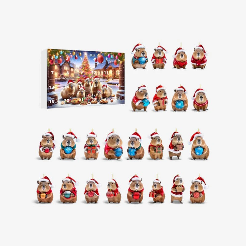 KapiFest – Christmas Advent Calendar with Capybara Toys - Image 6