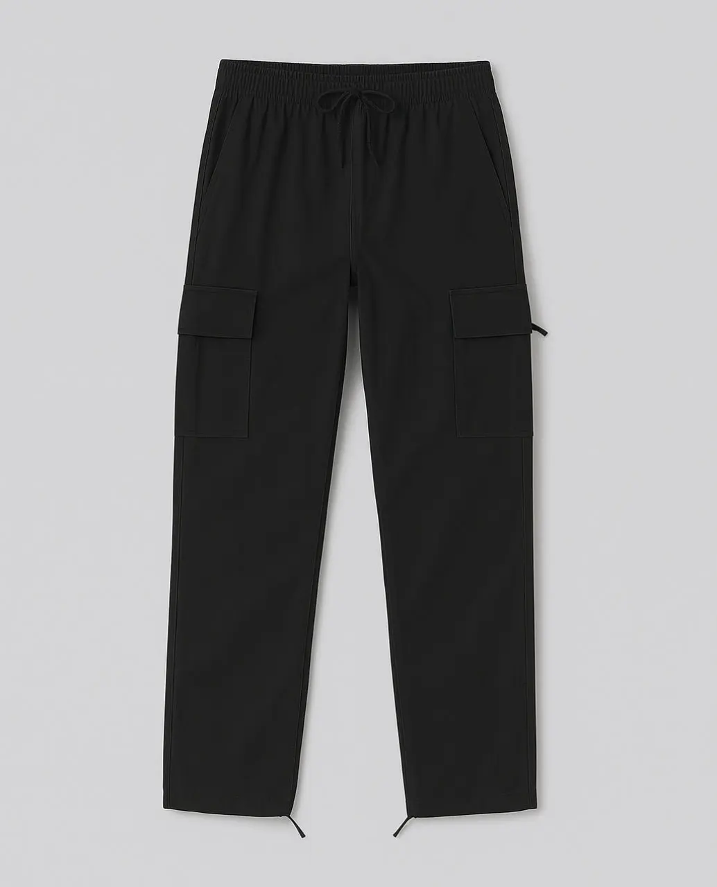 Men's Cotton Cargo Pants with Functional Pockets - Image 3