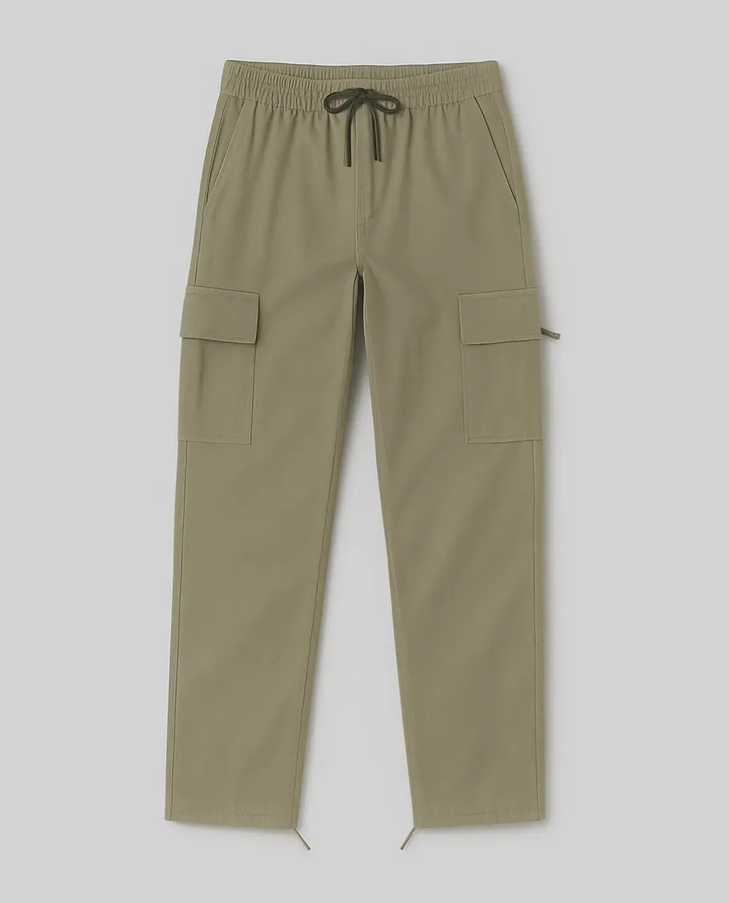 Men's Cotton Cargo Pants with Functional Pockets - Image 5