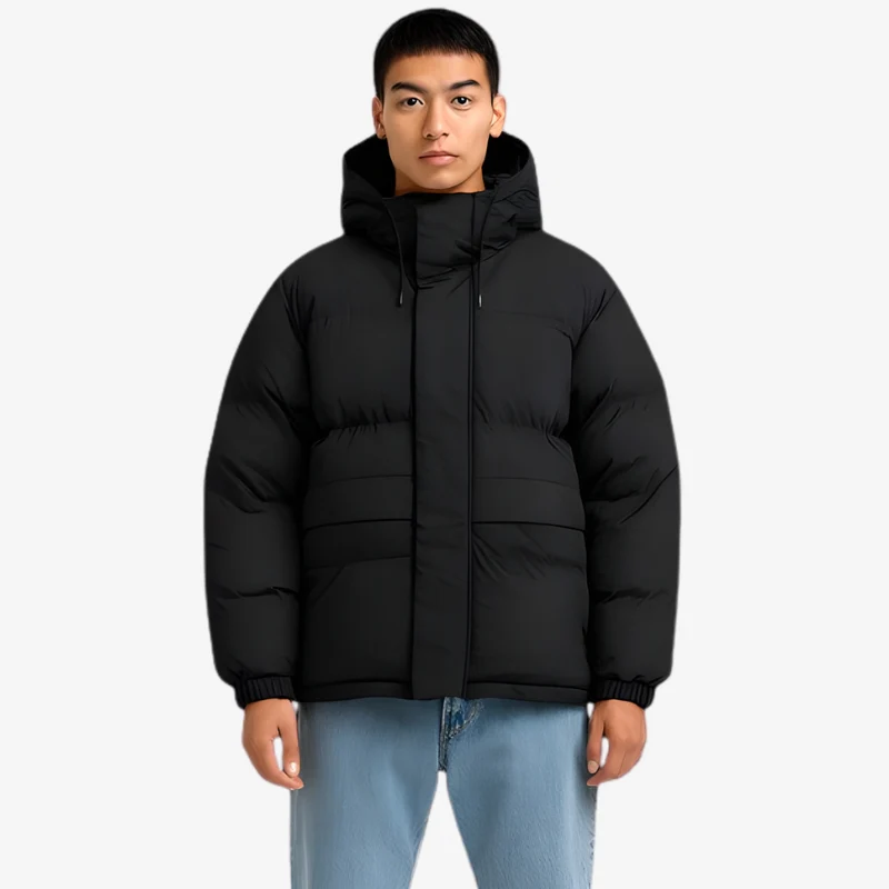 Kieran – Hooded Jacket with Long Sleeves and a Ribbed Hem