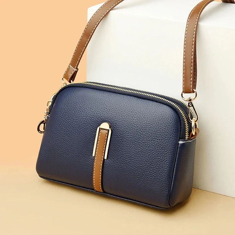 Lena – Shoulder Bag with Long Zipper - Image 5