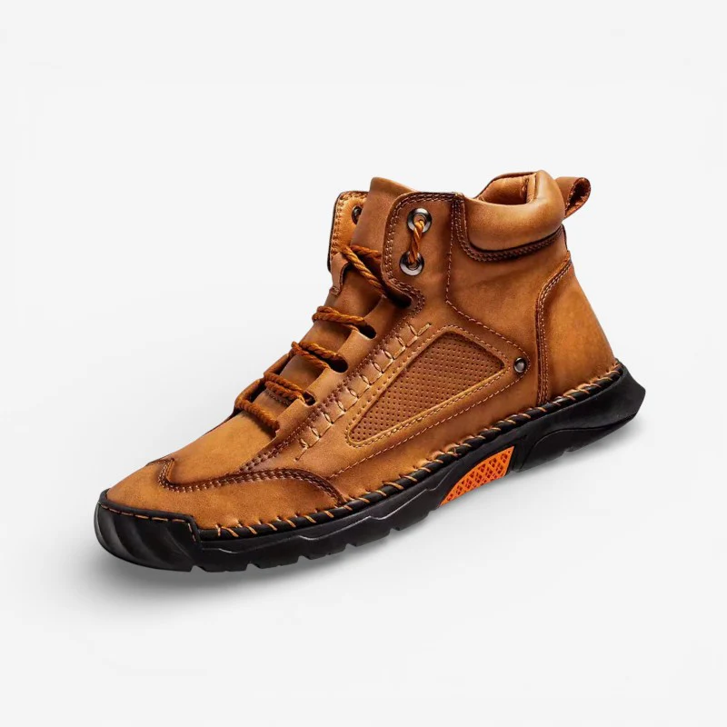 Leo – Men's Round Toe Sneaker with Adjustable Laces - Image 2