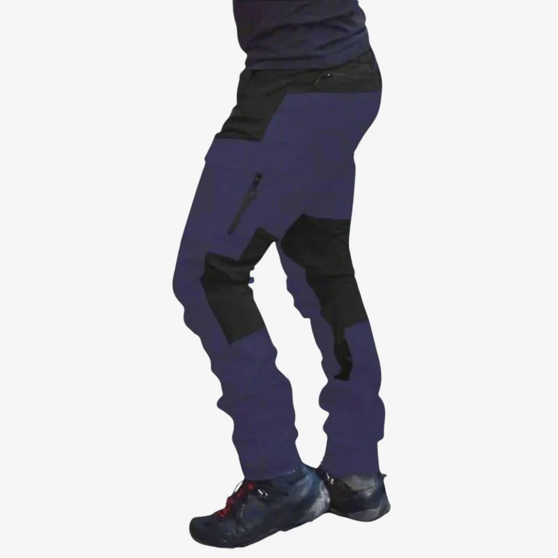 Liam – Men's High Waist Pants with Pocket Designs - Image 3