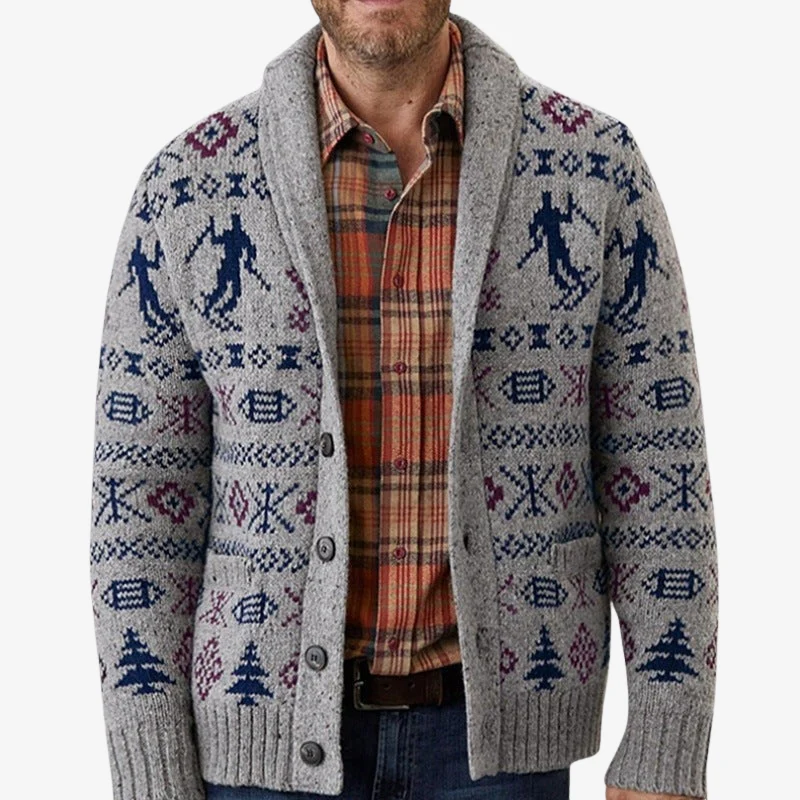 Liam – Men's Button-Down Sweater