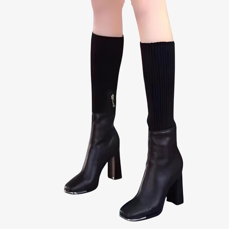 Lily – Women's High Heels with Stretch Sock Upper