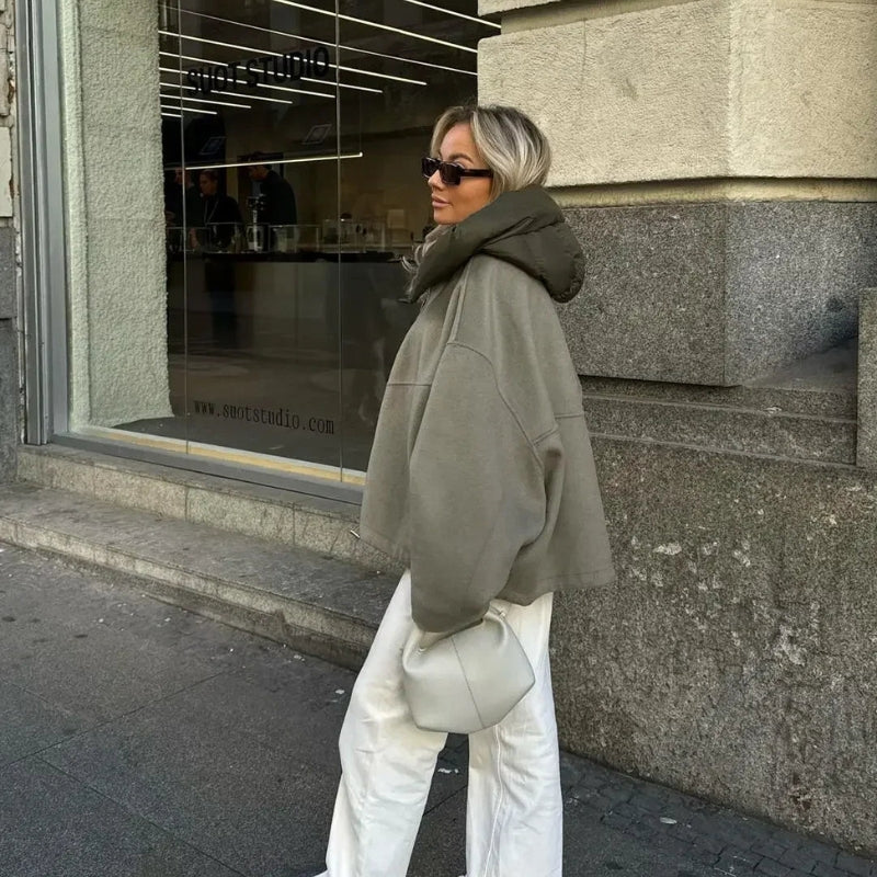 Lily – Long Sleeve Jacket with Zip Closure - Image 6