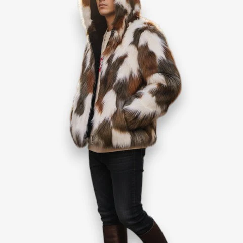 Liam – Women's Long Sleeve Jacket with Hoodie and Zipper Closure - Image 2