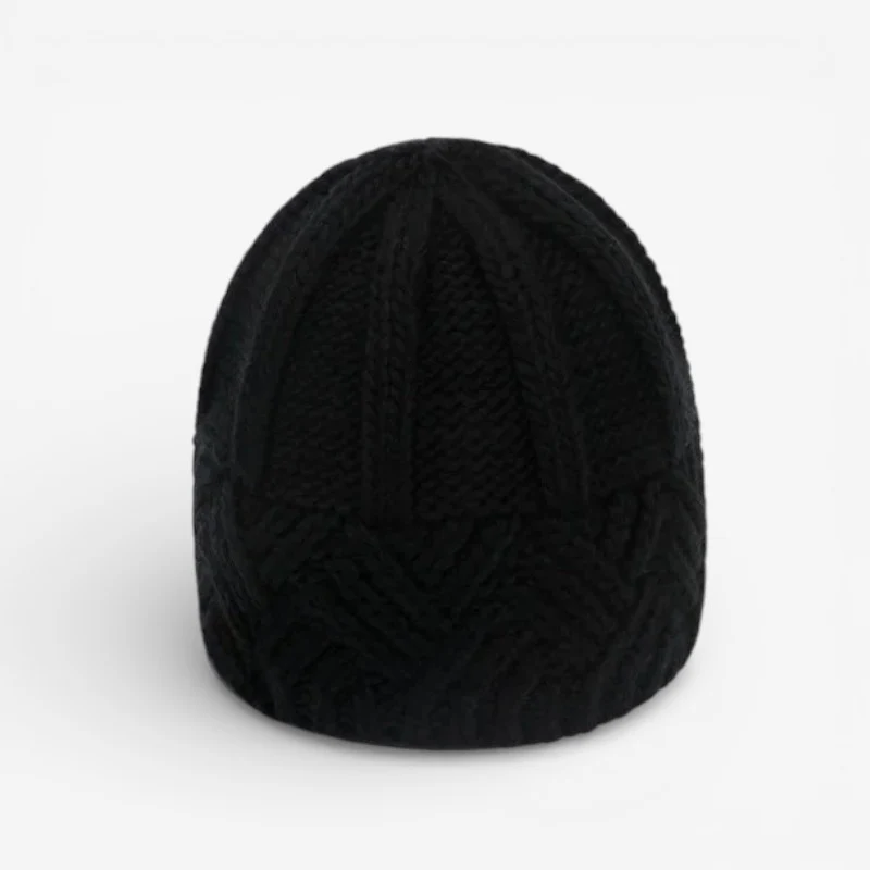 Lily – Round Hat with Zigzag Pattern - Image 2