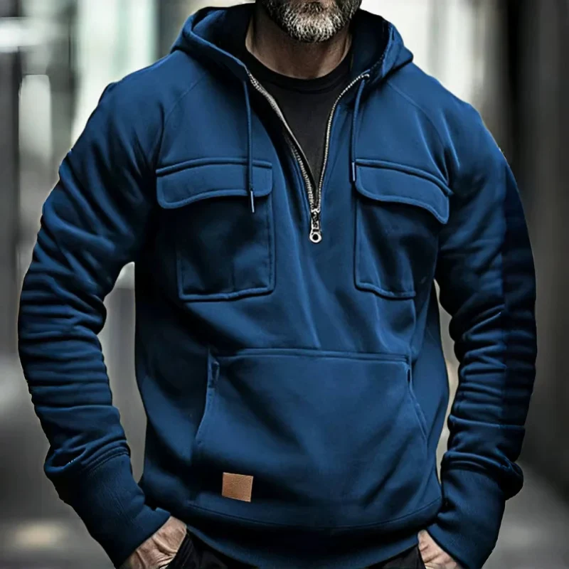 Lioren – Loose-fitting Hooded Jacket with Drawstring - Image 10