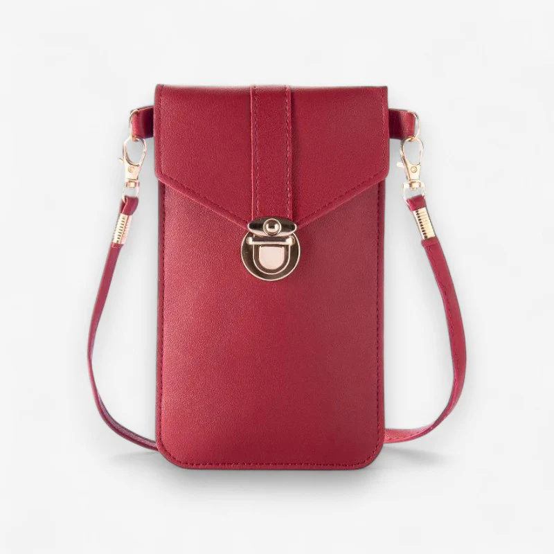 Luana – Snap-Close Bag with Double Shoulder Straps - Image 2