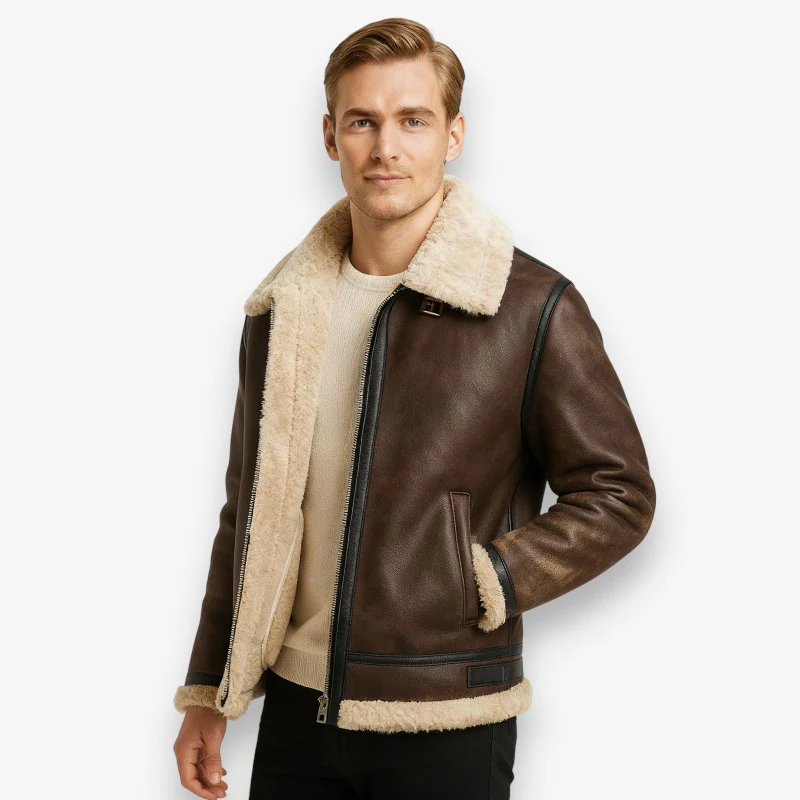 Lucas – Long Sleeve Jacket with Zipper and Pockets - Image 2